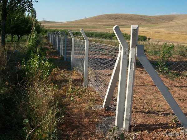 KONYA TEL tel çit örgü tel dikenli tel pvc kaplı t