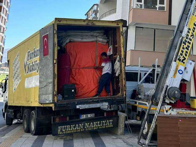FURKAN Niğde nakliyat şirketleri, Niğde şehir içi ev taşıma, Niğde şehirlerarası ev taşıma Logo