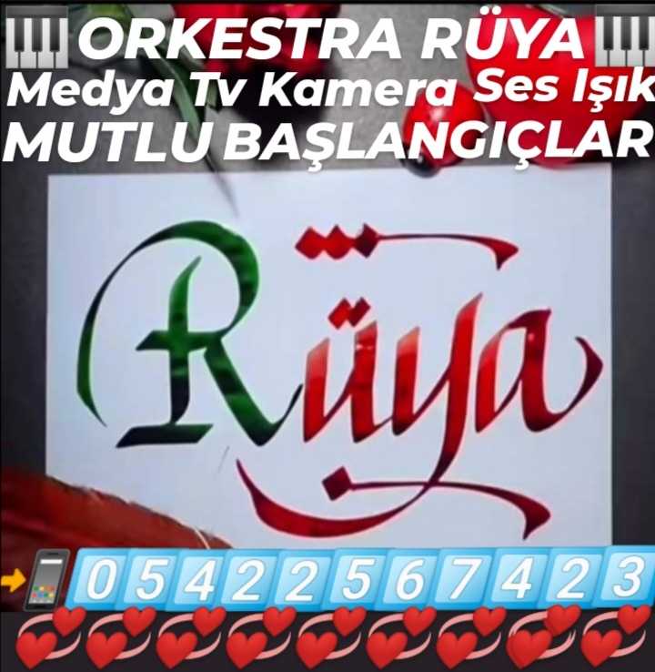 DENİZLİ ORKESTRA RÜYA KAMERA DÜĞÜN ORKESTRASI Logo