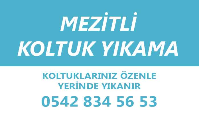 Mezitli Koltuk Yıkama