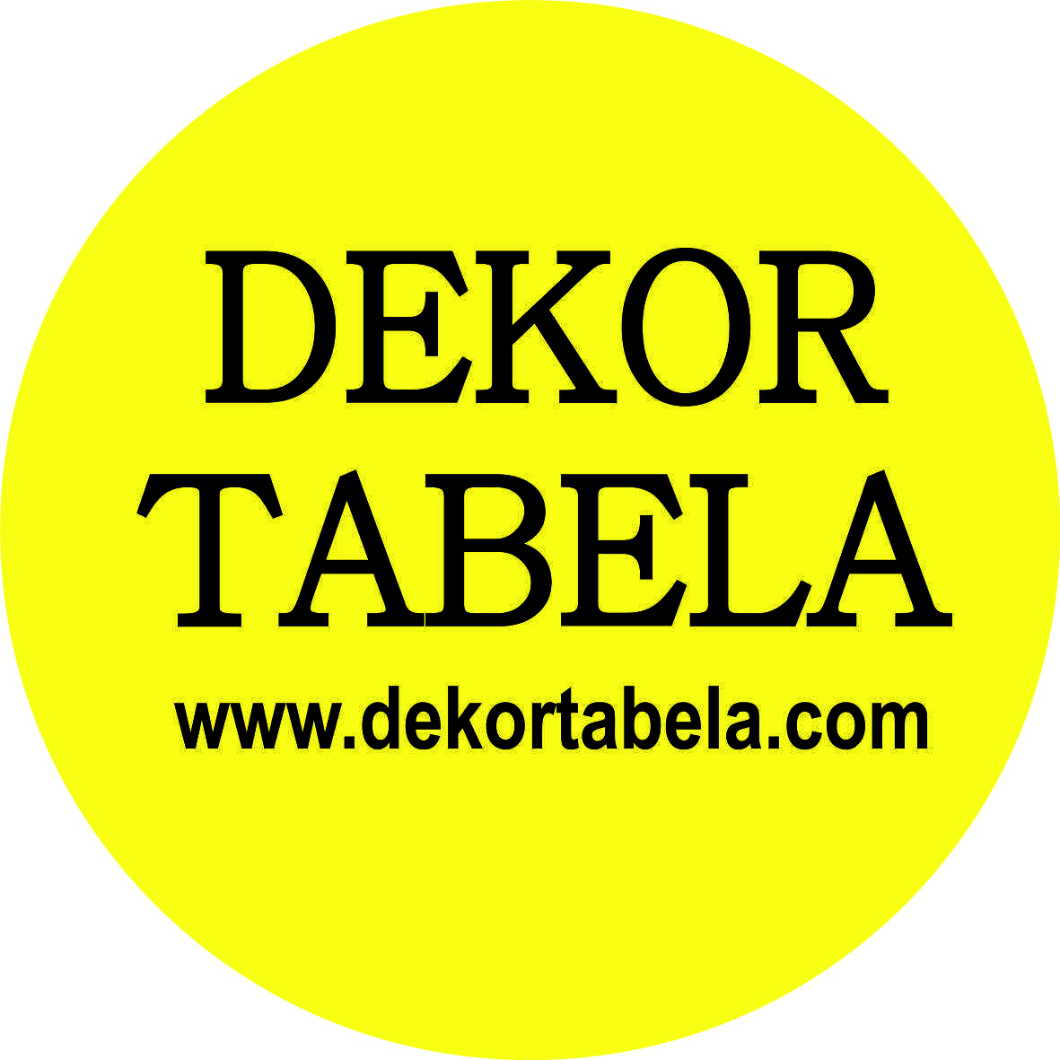 dekor tabela