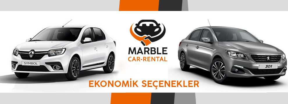 Marble Car Rental Logo