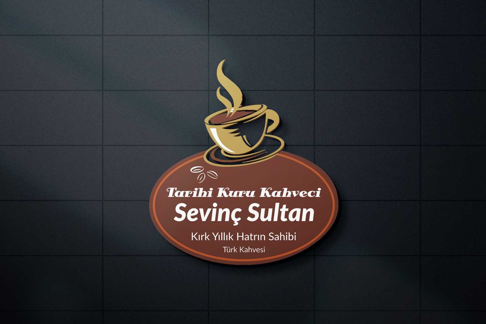 Tarihi Kuru Kahveci Sevinç Sultan Türk Kahvesi Logo