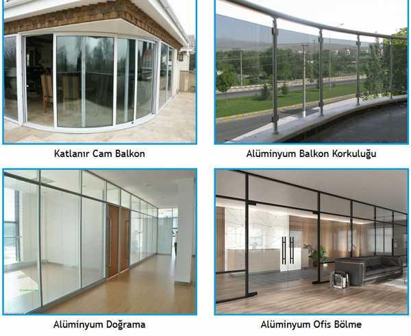 FTB Konya duşakabin Cam Balkon Alümiyum Korkuluk Logo
