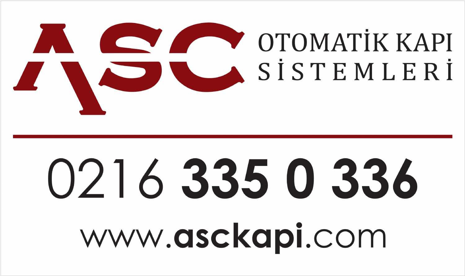 ASC Otomatik Kapı Sistemleri Logo