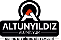 Alüminyum Doğrama Kayseri Silikon Cephe Altunyıldız Alüminyum Fotoselli Kapı Logo