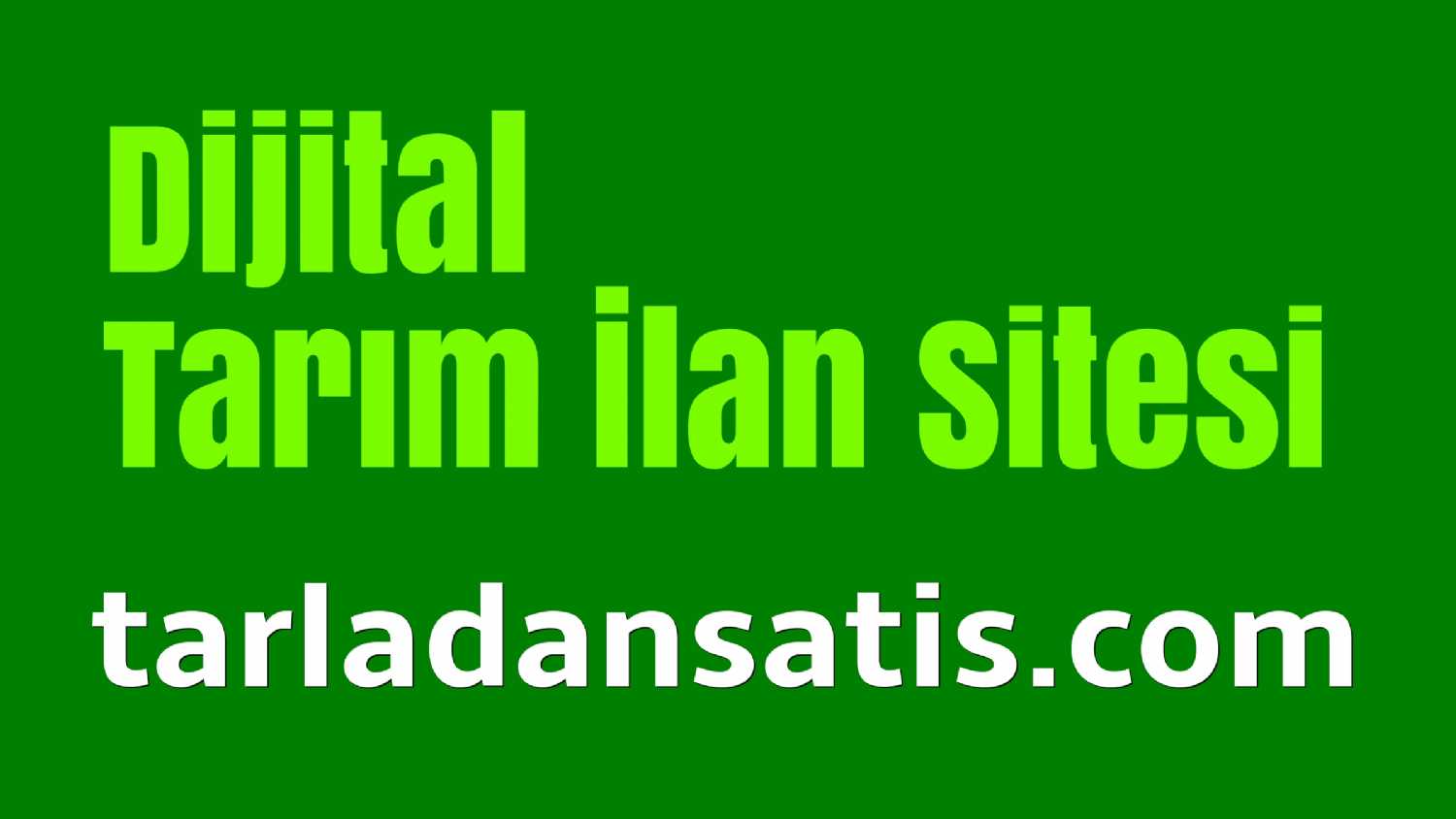 Tarım ilan sitesi - Dijital Tarım Logo