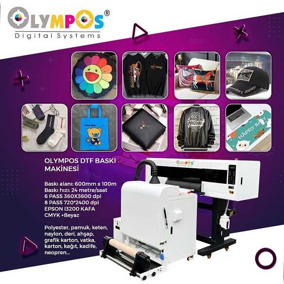 Olympos dijital baskı makineleri Logo