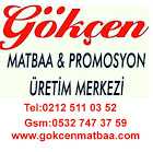 Gökçen Matbaa Logo