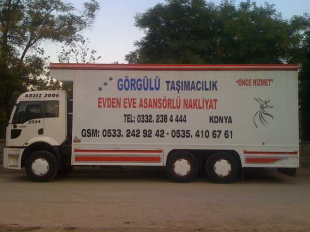 GÖRGÜLÜ  Konya evden eve asansörlü nakliyat taşımacılık Logo