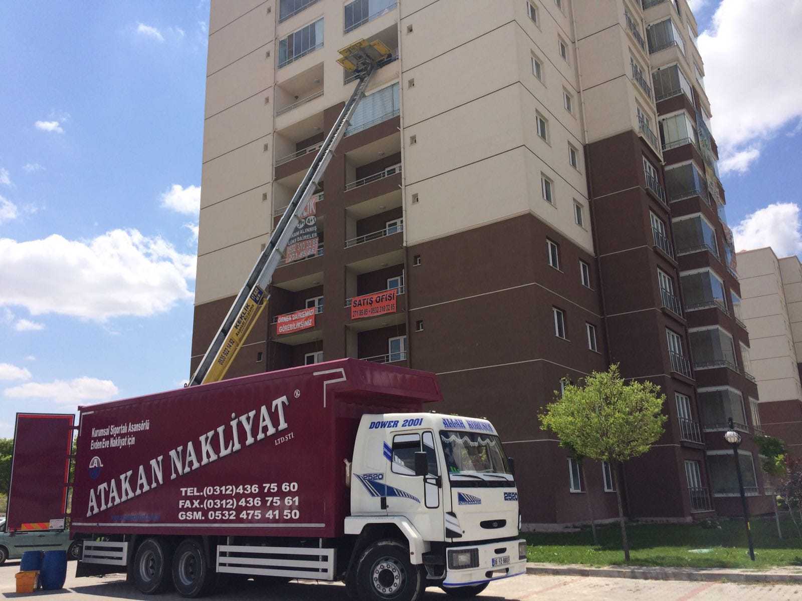 Ankara Asansörlü Nakliyat, Atakan Nakliyat Logo