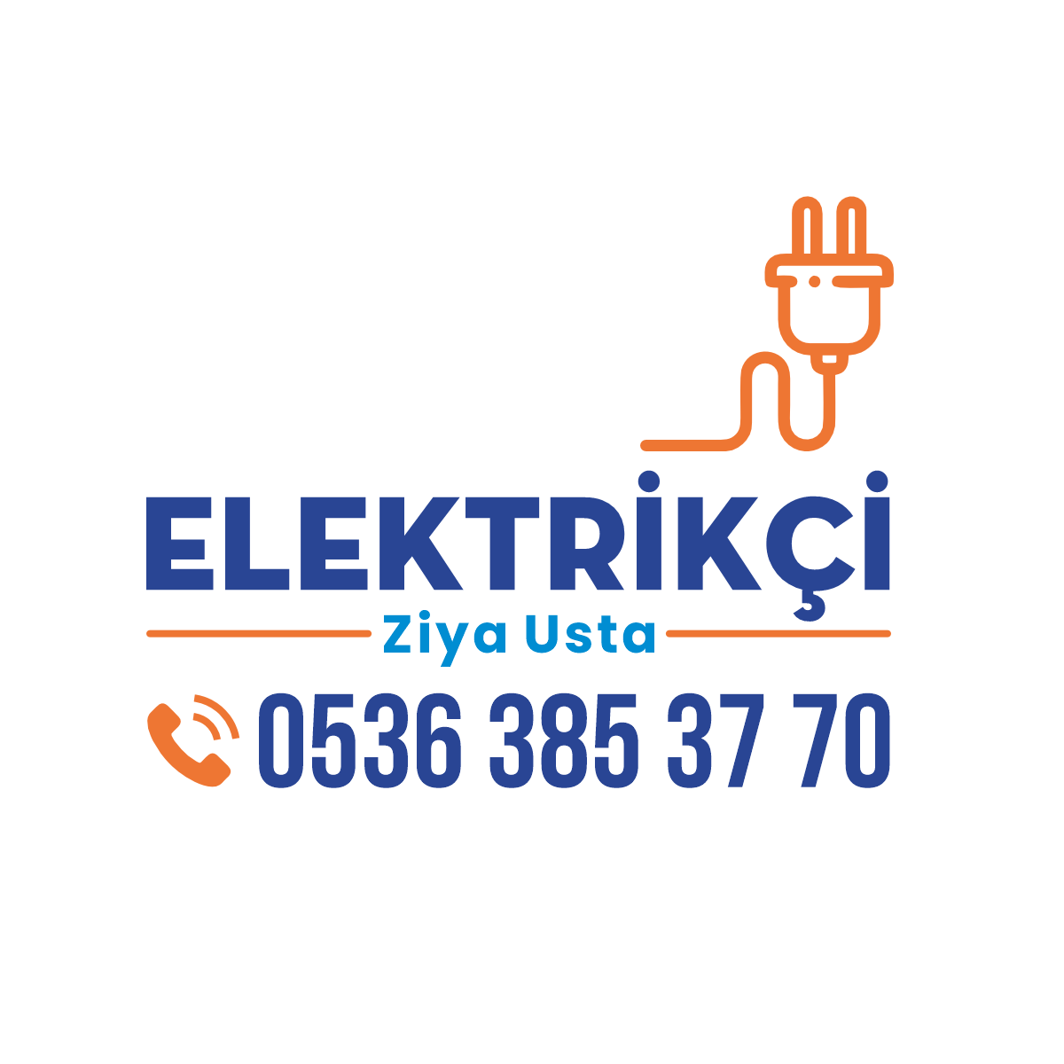 Elektrikçi Ziya Usta Logo