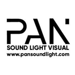 Pan Sound Light Visual Logo