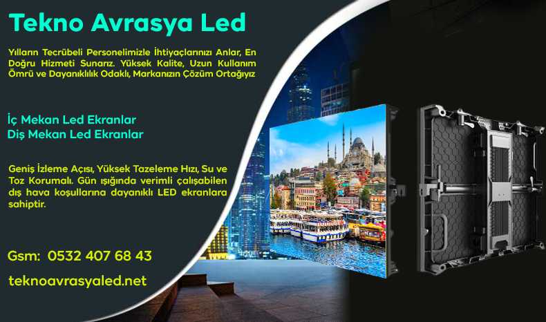 Tekno Avrasya Led Logo