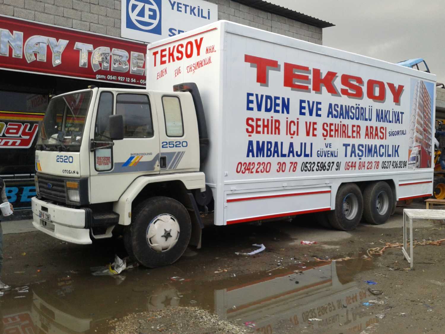 Teksoy evden eve asansörlü taşımnacılık  05325969791 Logo